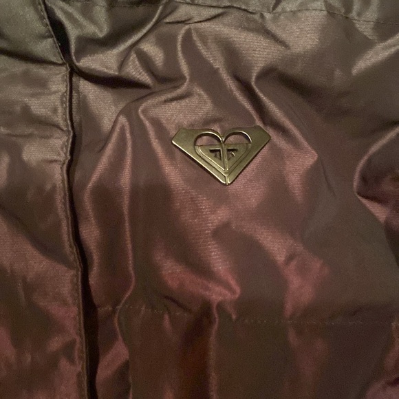 Roxy Purple Gradient Puffer Ski or Snowboard Jacket (kid or adult) - Picture 3 of 11